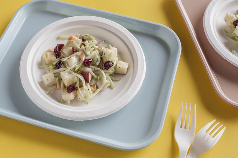 BROCCOLI APPLE SLAW - SCHOOL RECIPE